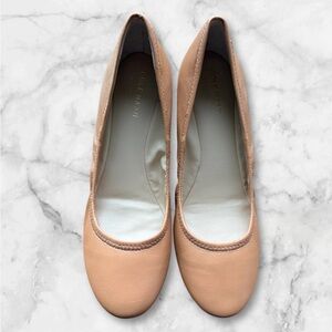 Cole Haan Women's Beige Leather Flats